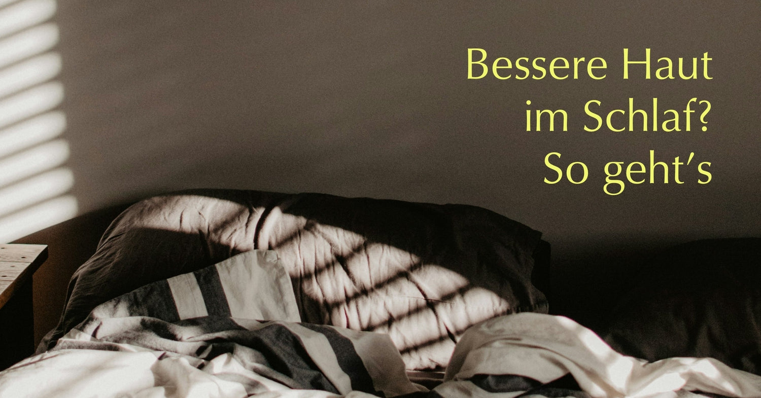 Bett,Regeneration im Schlaf,gesunde Haut