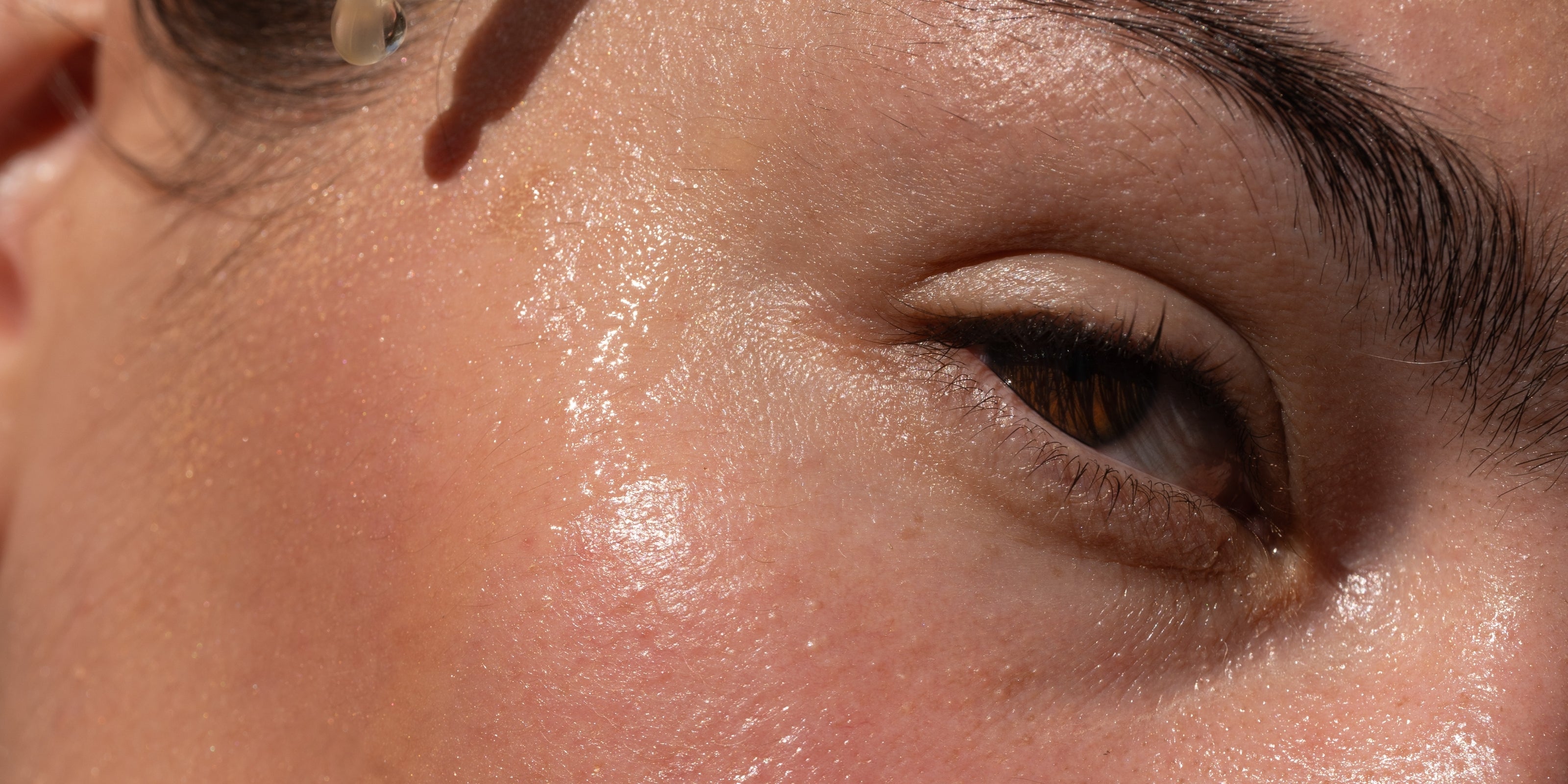 Ölige Haut, Model Gesicht, HEJ ORGANIC