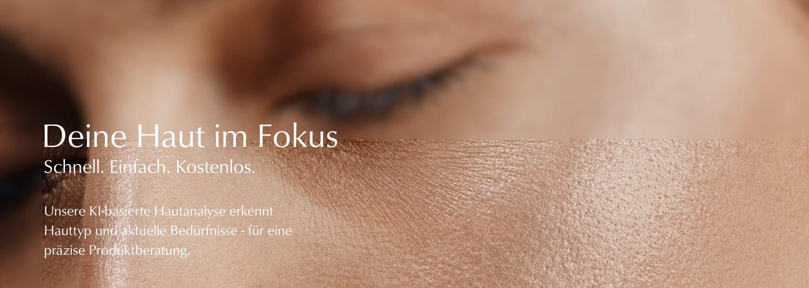 Hautanalyse, Shop Banner, HEJ ORGANIC