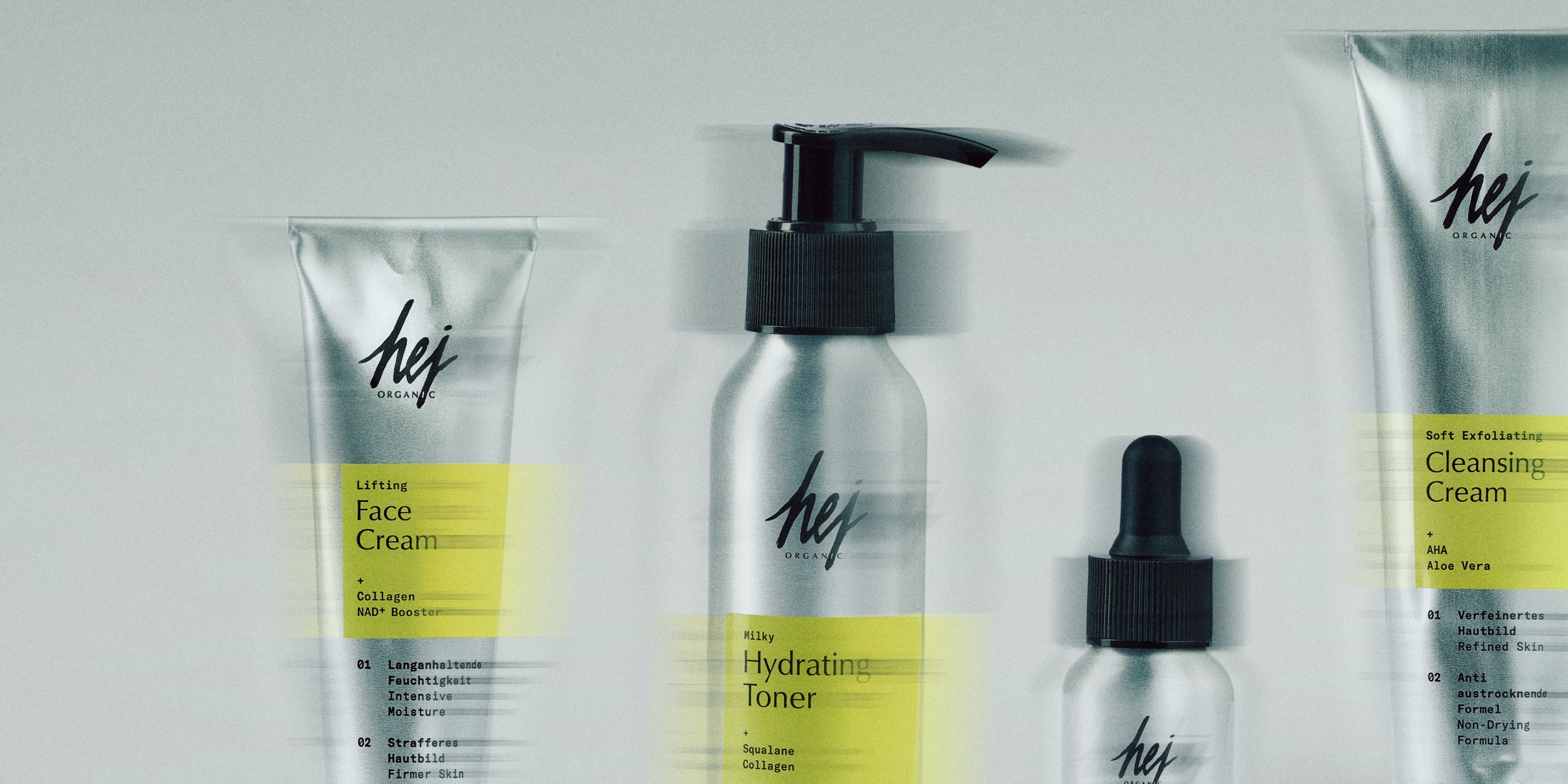 Skin Longevity, Serie Produktbilder, HEJ ORGANIC