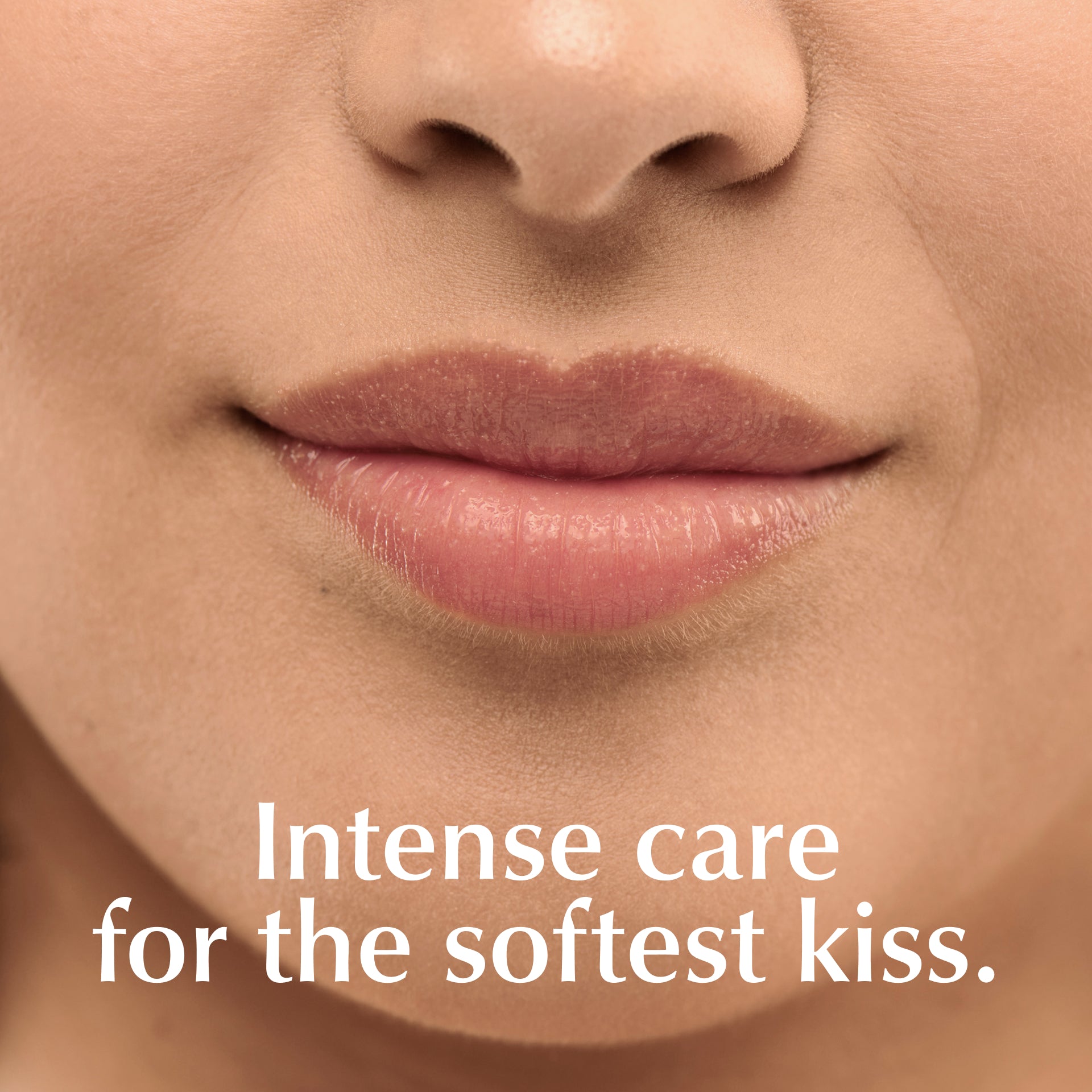 lippenpflegestift, Produktbanner mit Model, HEJ ORGANIC