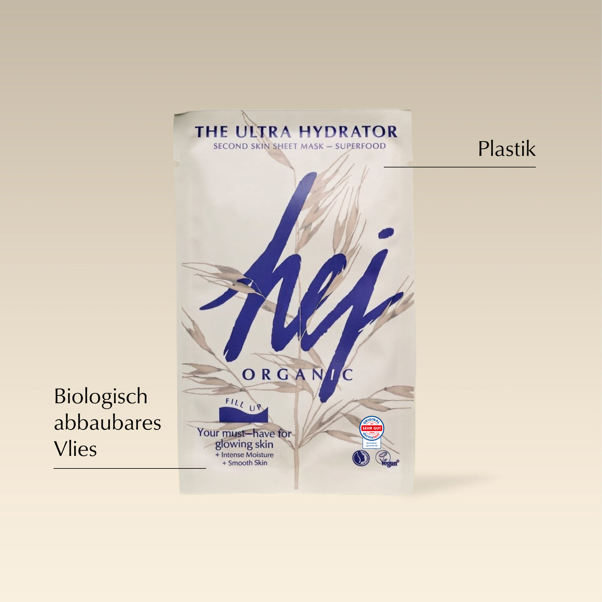 gesichtsmaske beruhigend, The Ultra Hydrator - Second Skin Mask