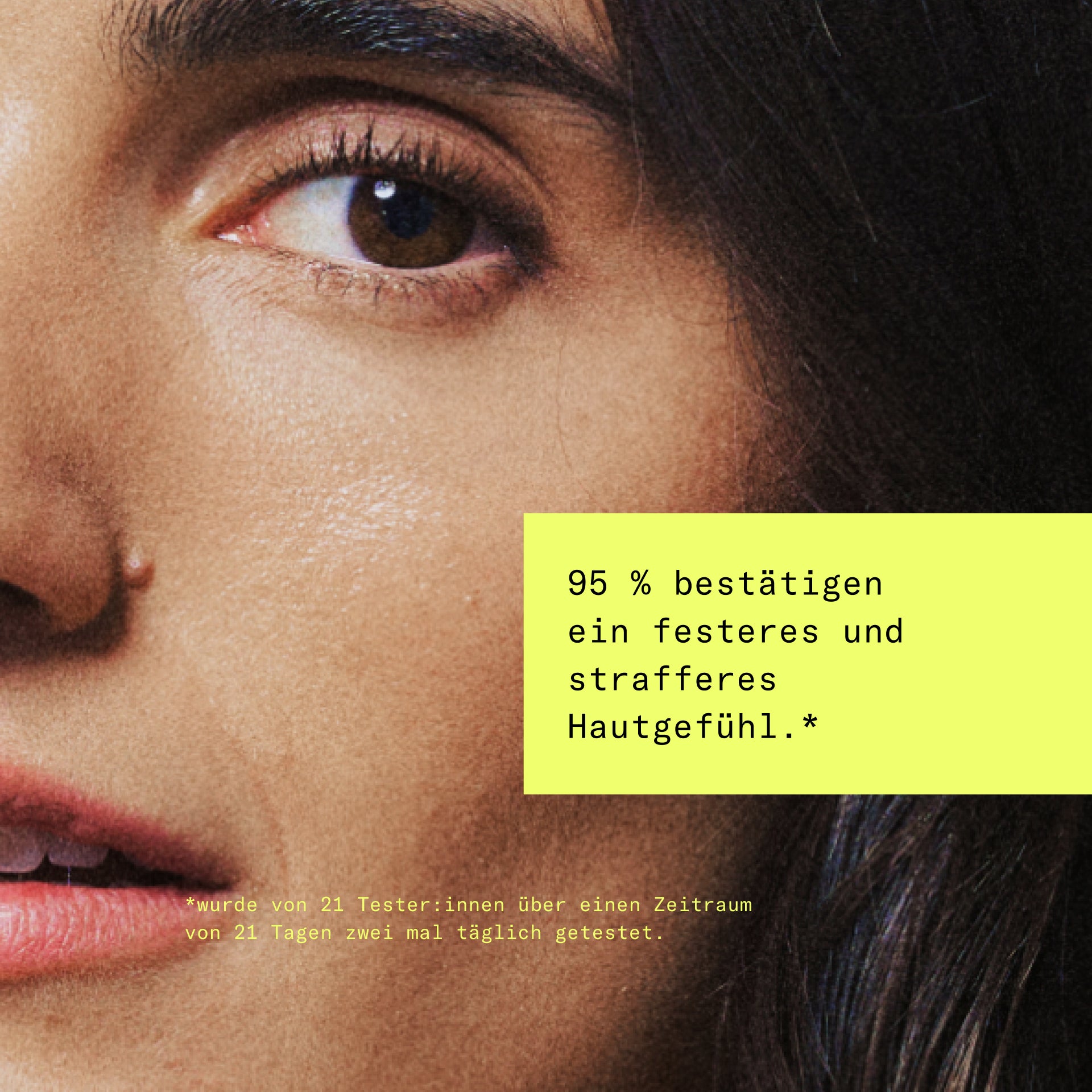 Skin Longevity, Testergebnis Lifting Face Cream, HEJ ORGANIC