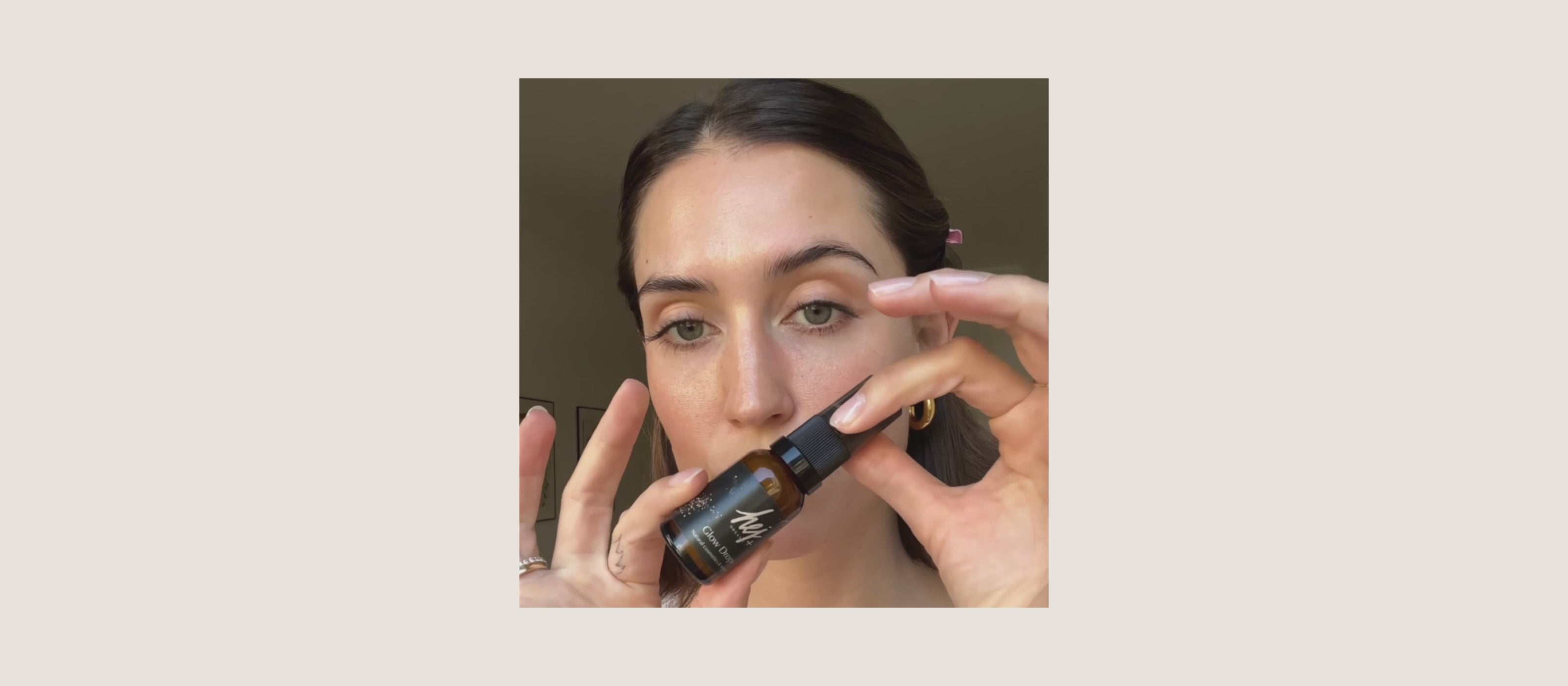 Glow Drops, Anwendungsvideo, HEJ ORGANIC
