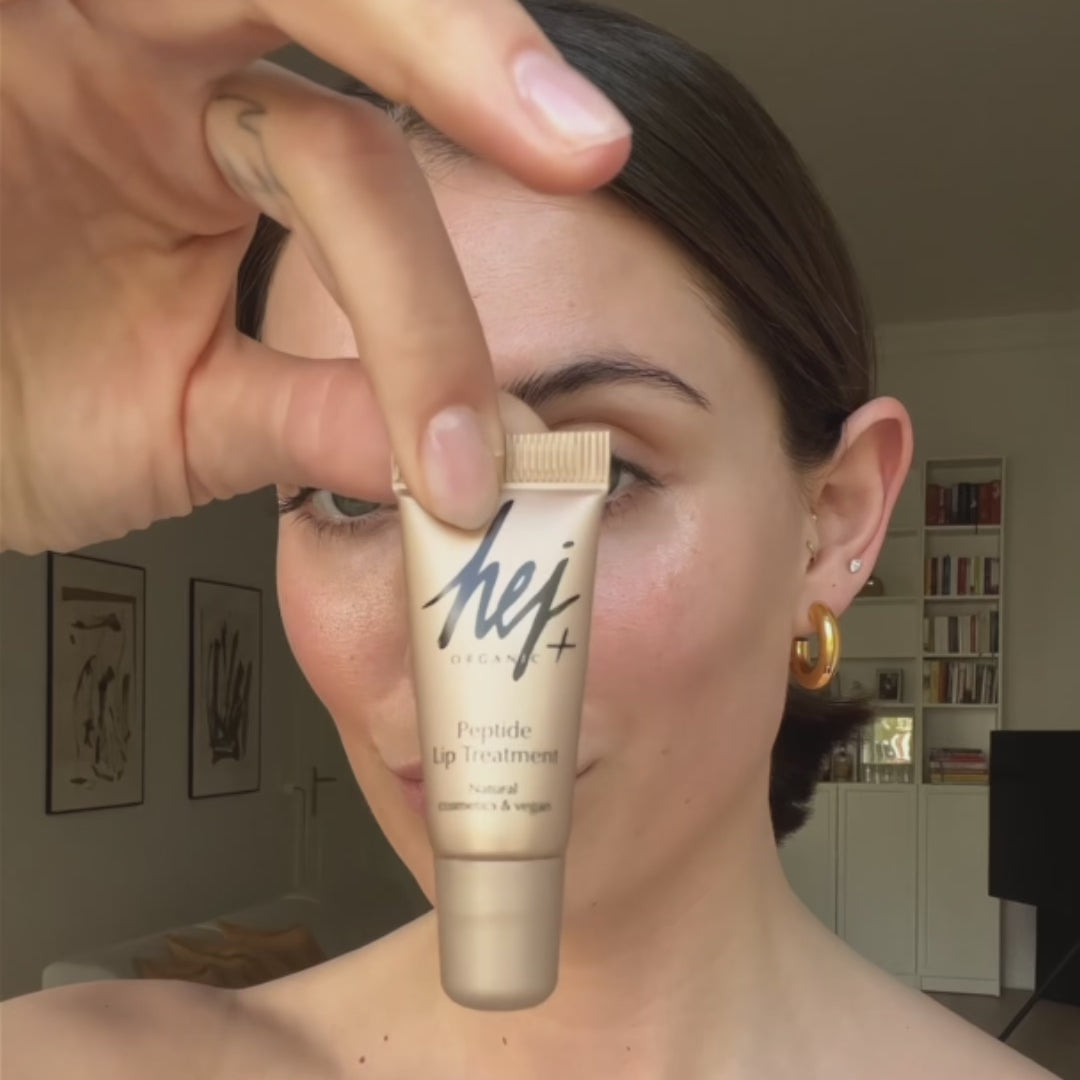 peptide lip treatment, Anwendungsvideo, HEJ ORGANIC