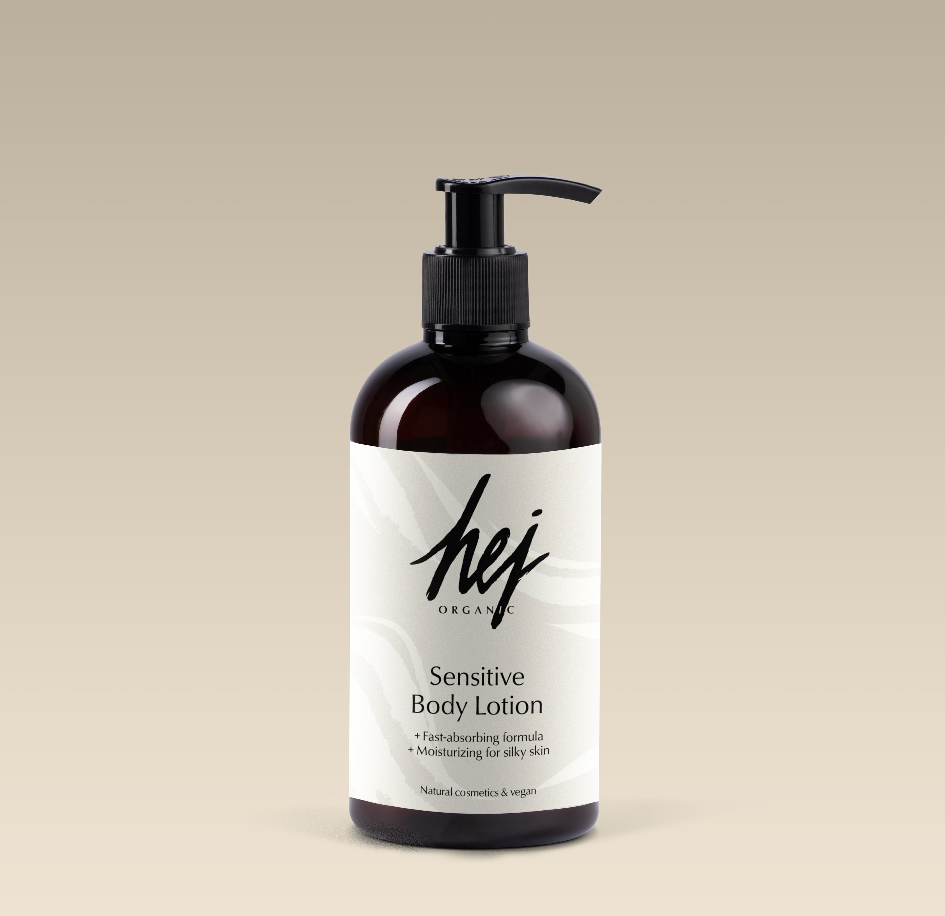 Sensitive Body Lotion, Shop-Bild, HEJ ORGANIC