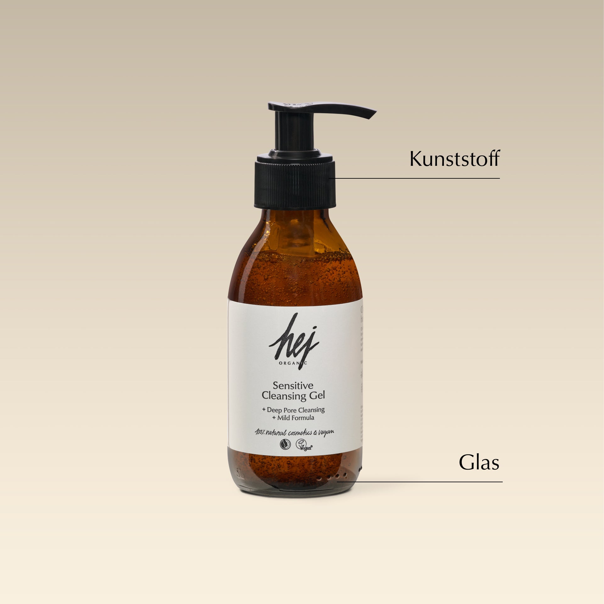 Sensitive Waschgel, Produktbild ,HEJ ORGANIC