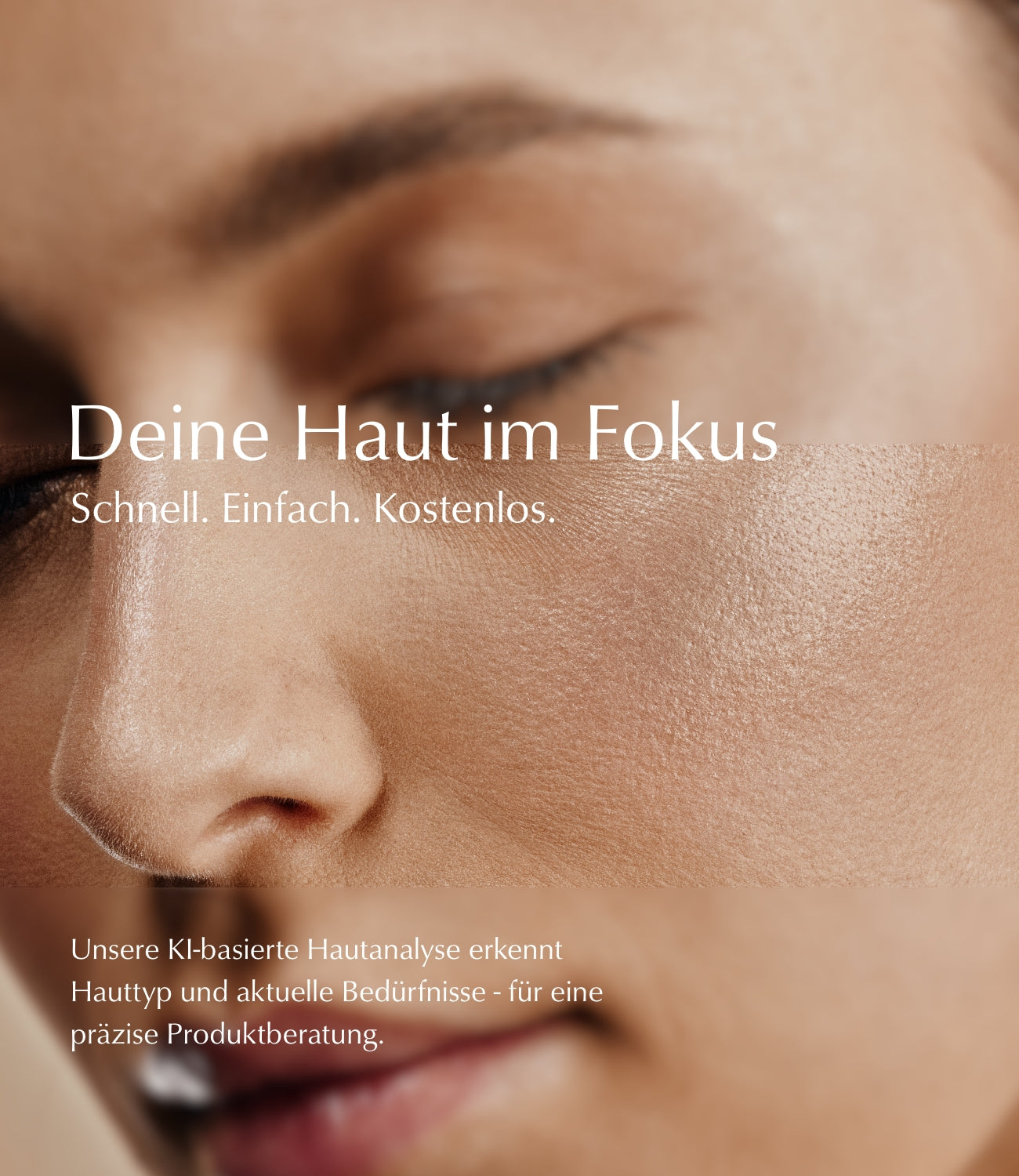 Hautanalyse, Shop Banner, HEJ ORGANIC