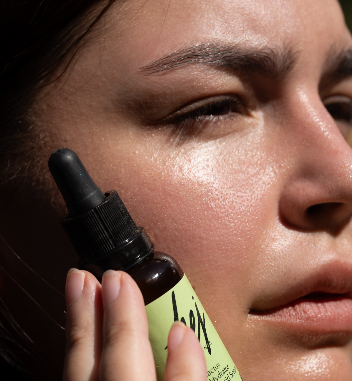 Hyaluron Serum, Haut nach der Anwendung, Hydrator Hyaluronic Acid Serum
