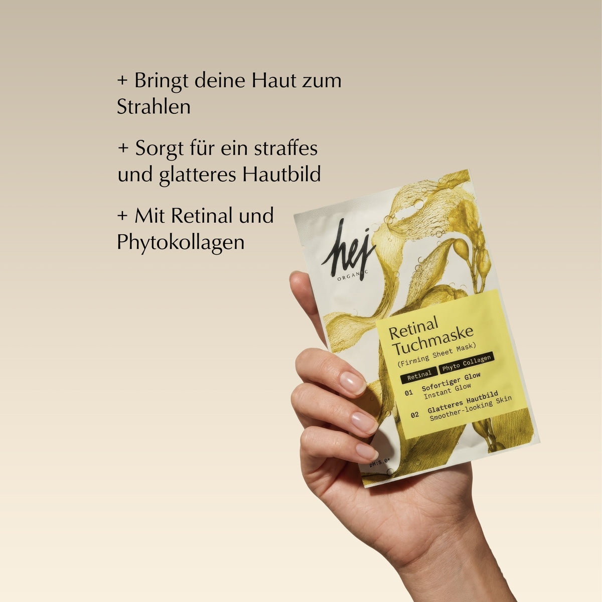 Firming Sheet Mask | Retinal Tuchmaske