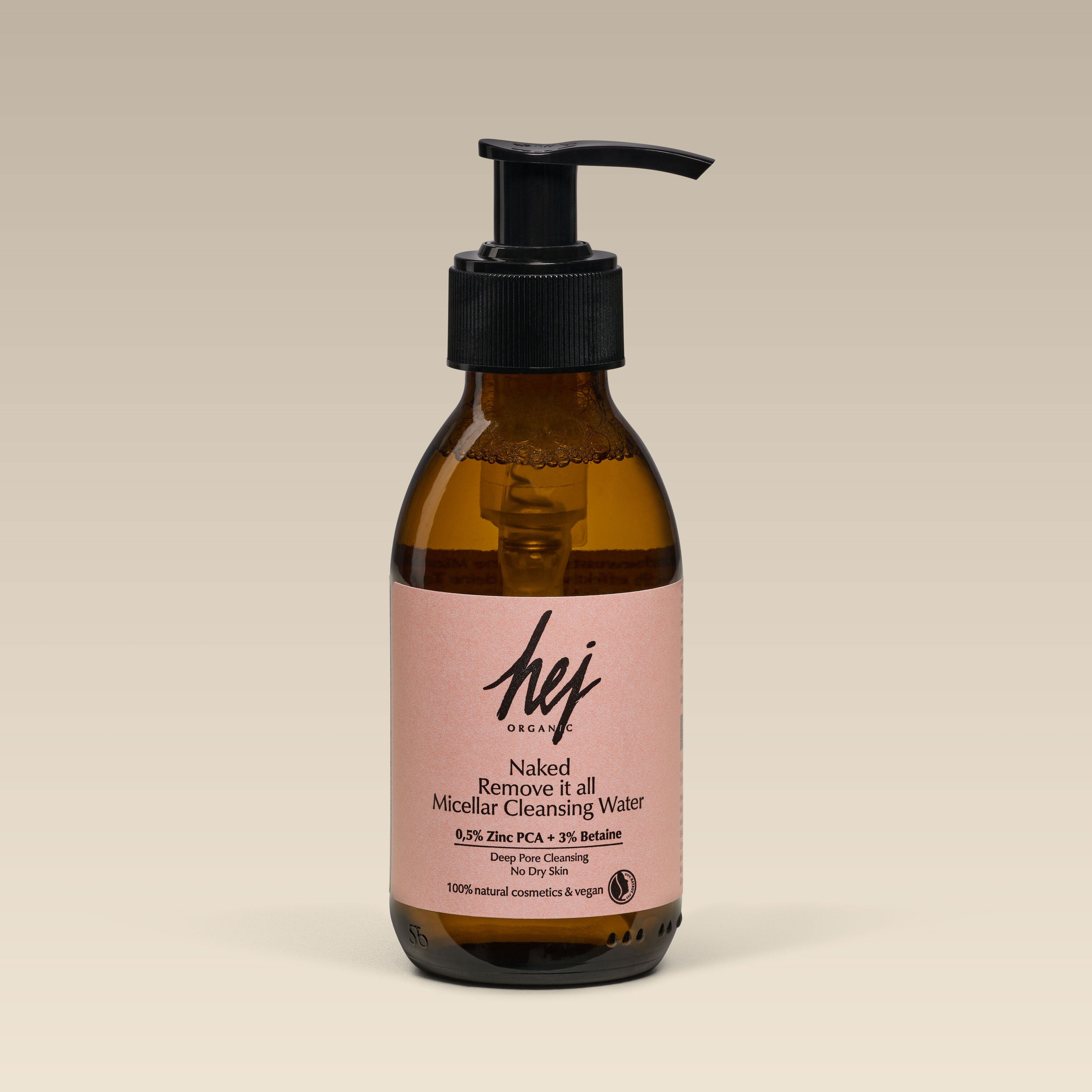 Mizellen reinigungswasser, Produktbild, HEJ ORGANIC